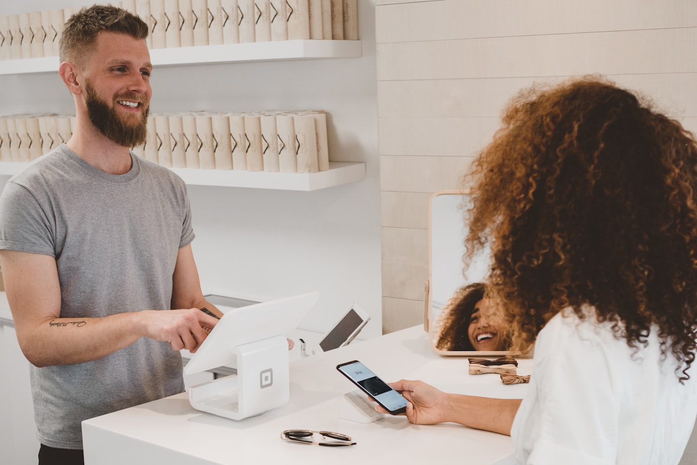 Mobile payment on tablet